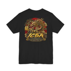 Dragon Crest T-Shirt — ICBA Martial Arts Vintage Asian-Inspired Graphic Tee