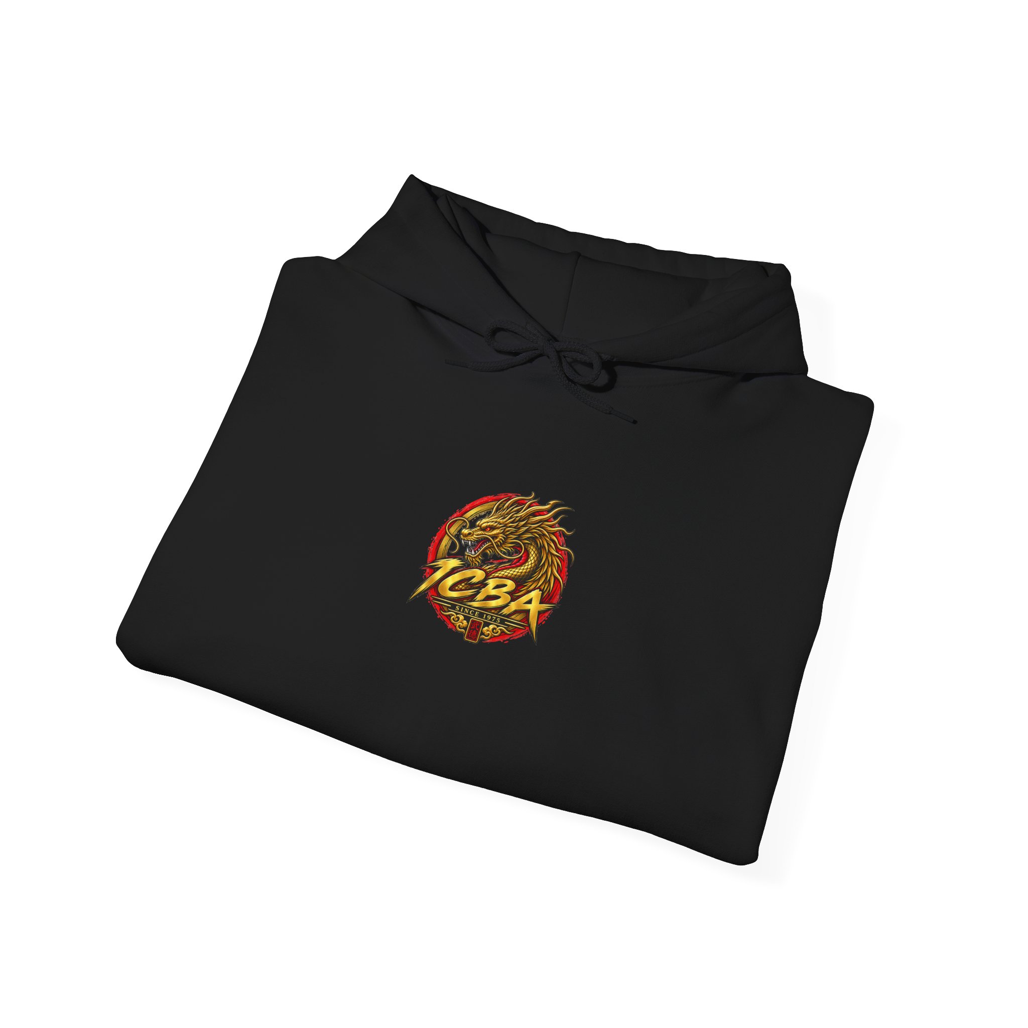 Dragon Logo Hoodie — Vintage Martial Arts Graphic Sweatshirt - Image 4