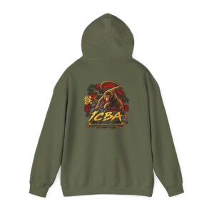 Monkey Logo Hoodie — Vintage Martial Arts Graphic Sweatshirt