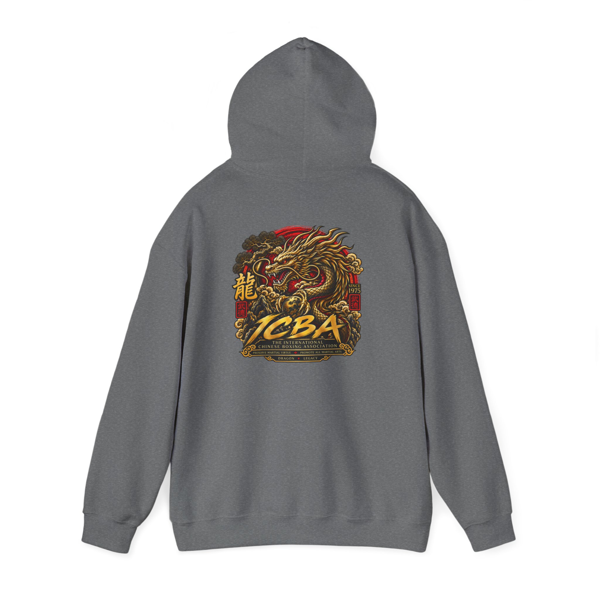 Dragon Logo Hoodie — Vintage Martial Arts Graphic Sweatshirt - Image 15
