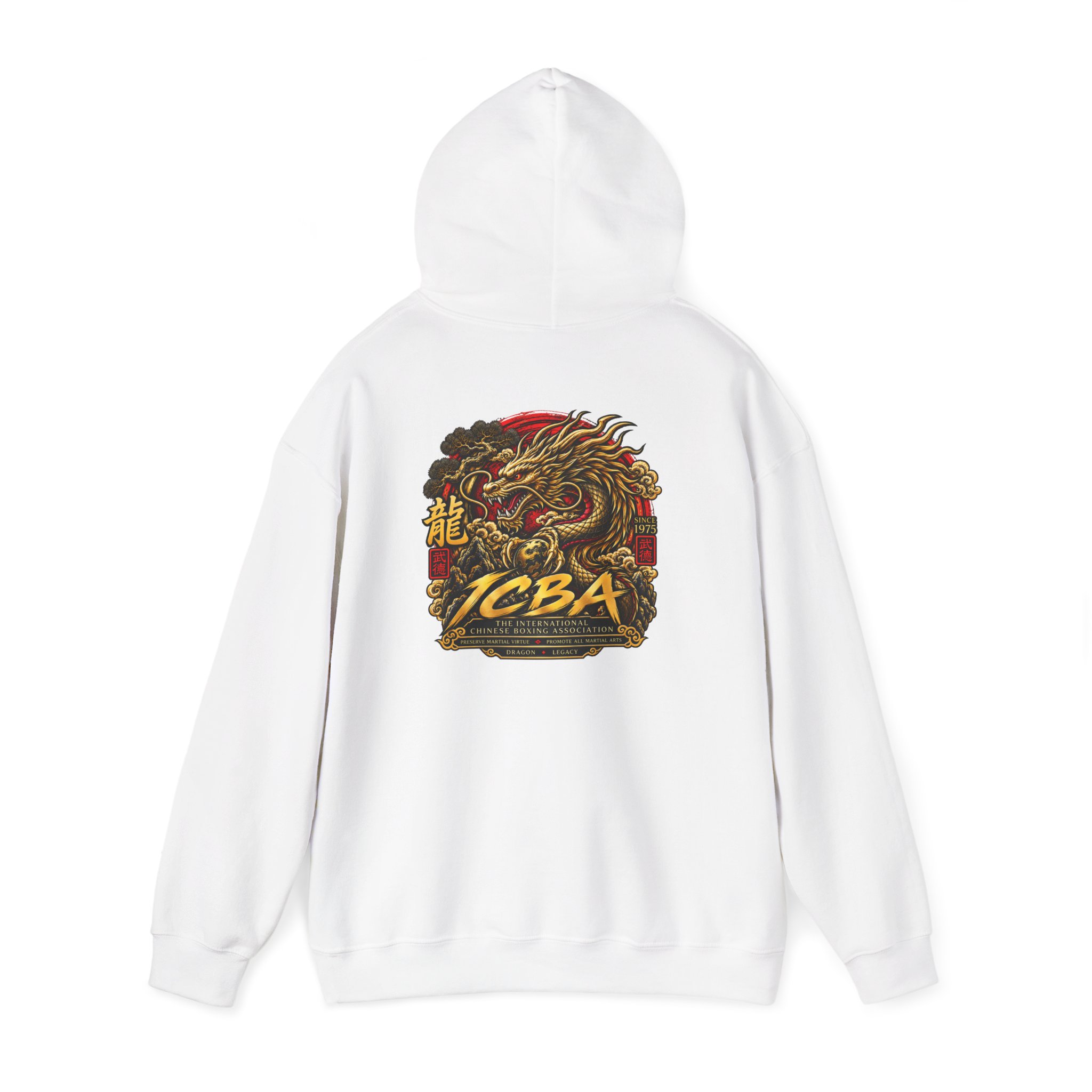 Dragon Logo Hoodie — Vintage Martial Arts Graphic Sweatshirt - Image 7