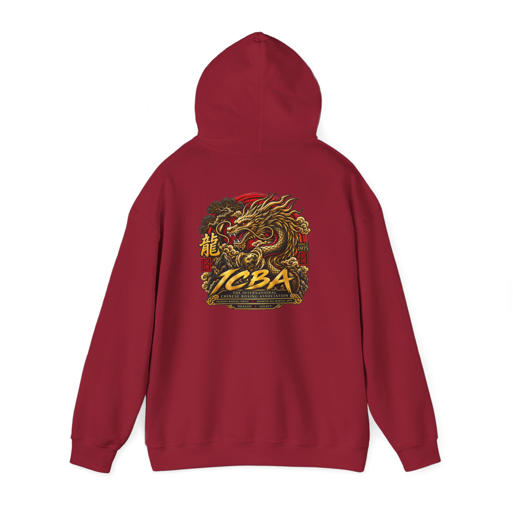 Dragon Logo Hoodie — Vintage Martial Arts Graphic Sweatshirt - Image 19
