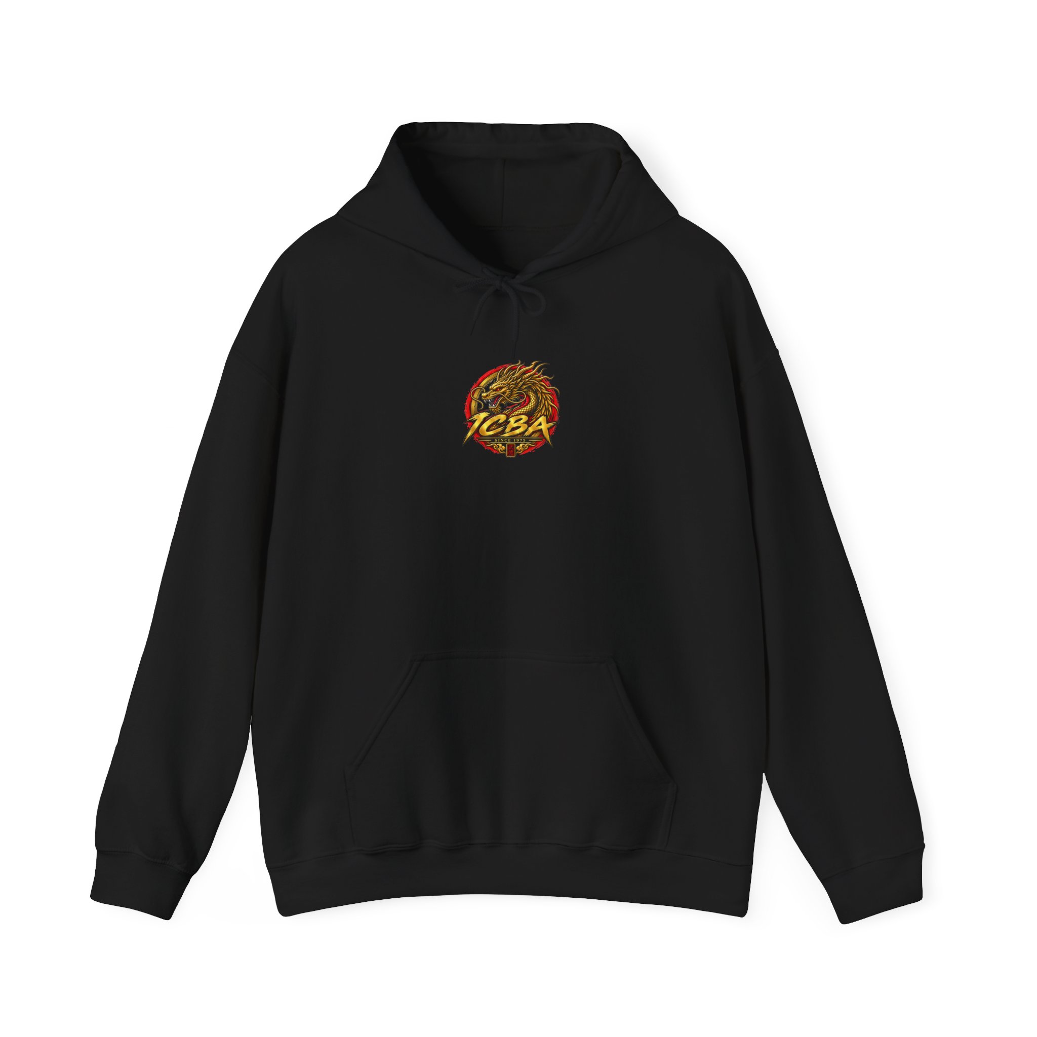 Preying Mantis Logo Hoodie — Vintage Martial Arts Graphic Sweatshirt - Image 2
