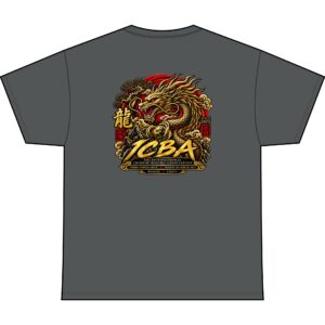 Dragon ICBA Performance Tee — Martial Arts Training Shirt
