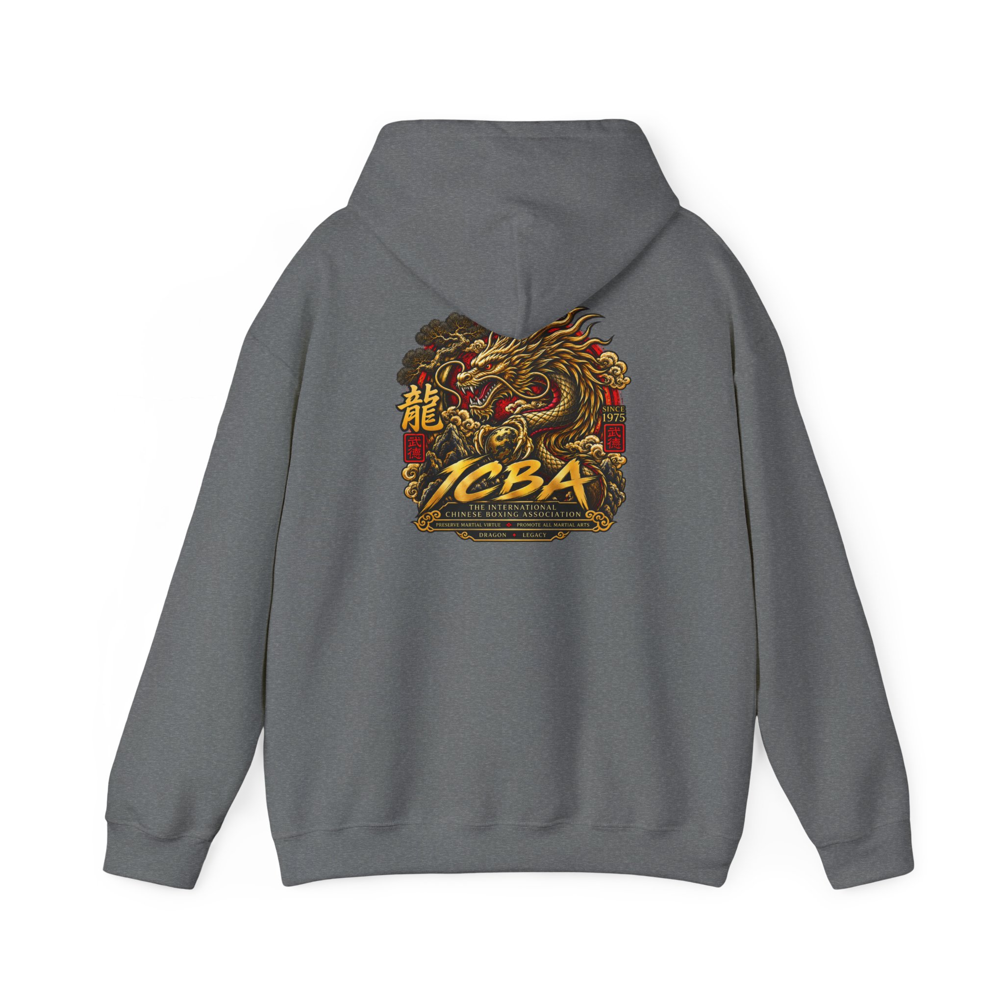 Dragon Logo Hoodie — Vintage Martial Arts Graphic Sweatshirt - Image 14